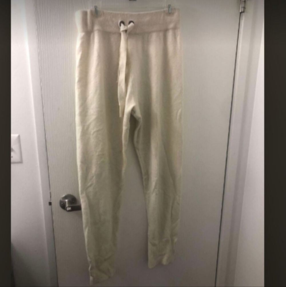 Zara Wool Blend Knit Track Pants Sz M US